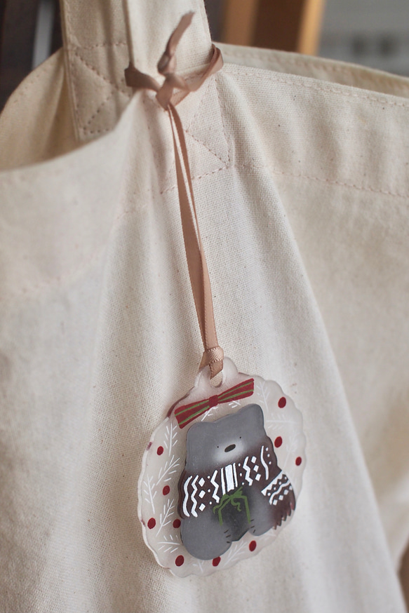 ｸﾘｽﾏｽｵｰﾅﾒﾝﾄ◆クマさんからのプレゼント 4枚目の画像