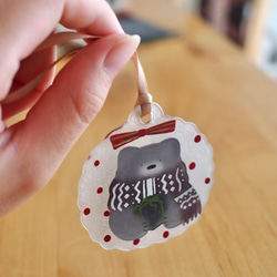 ｸﾘｽﾏｽｵｰﾅﾒﾝﾄ◆クマさんからのプレゼント 2枚目の画像