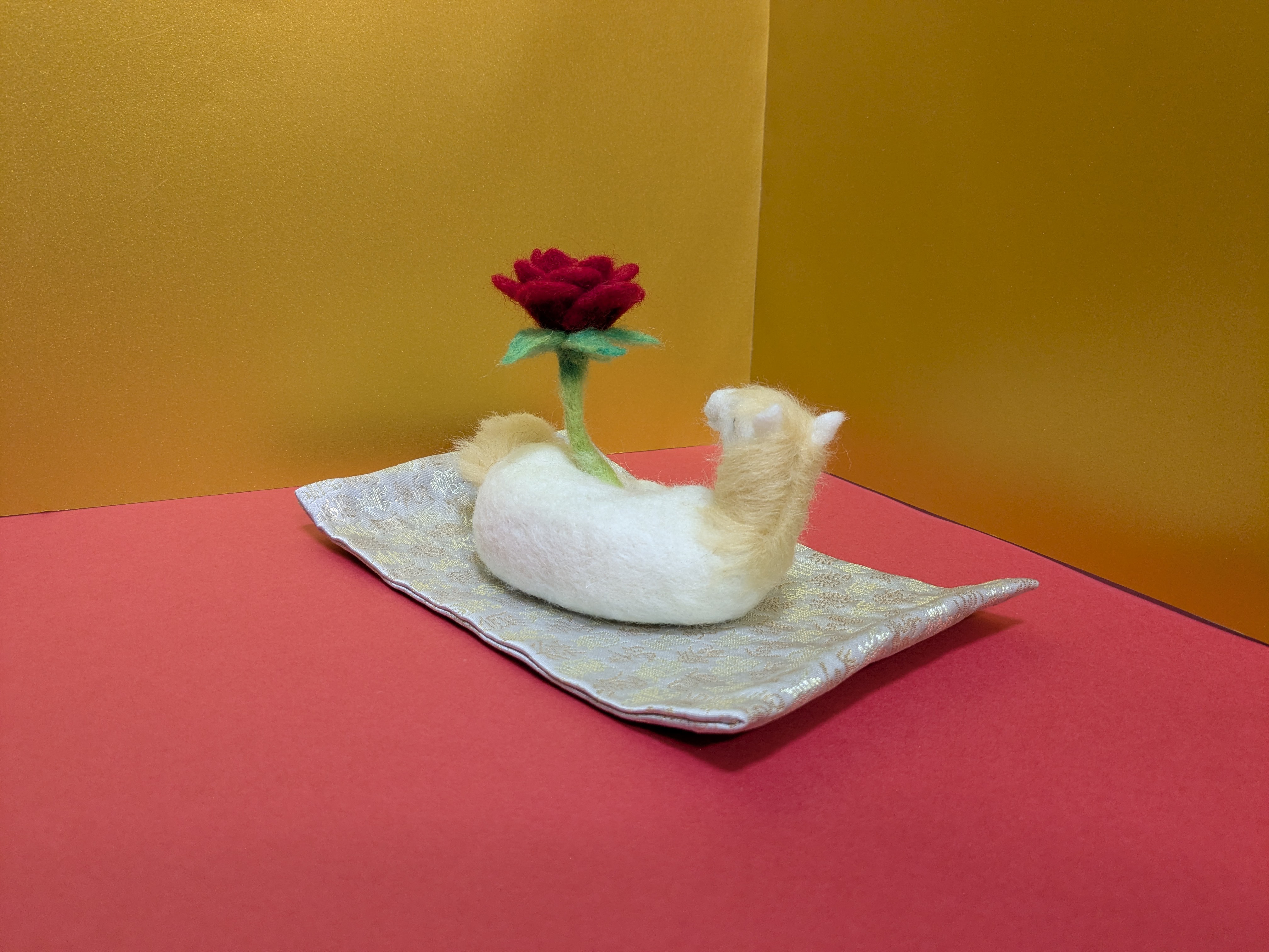 ２０２６年干支（馬）：丙午（ひのえうま）　羊毛フェルト