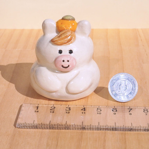 陶器]鏡餅うまの置物[お正月 干支 馬 午 ウマ] 鏡餅 chopiandchoco