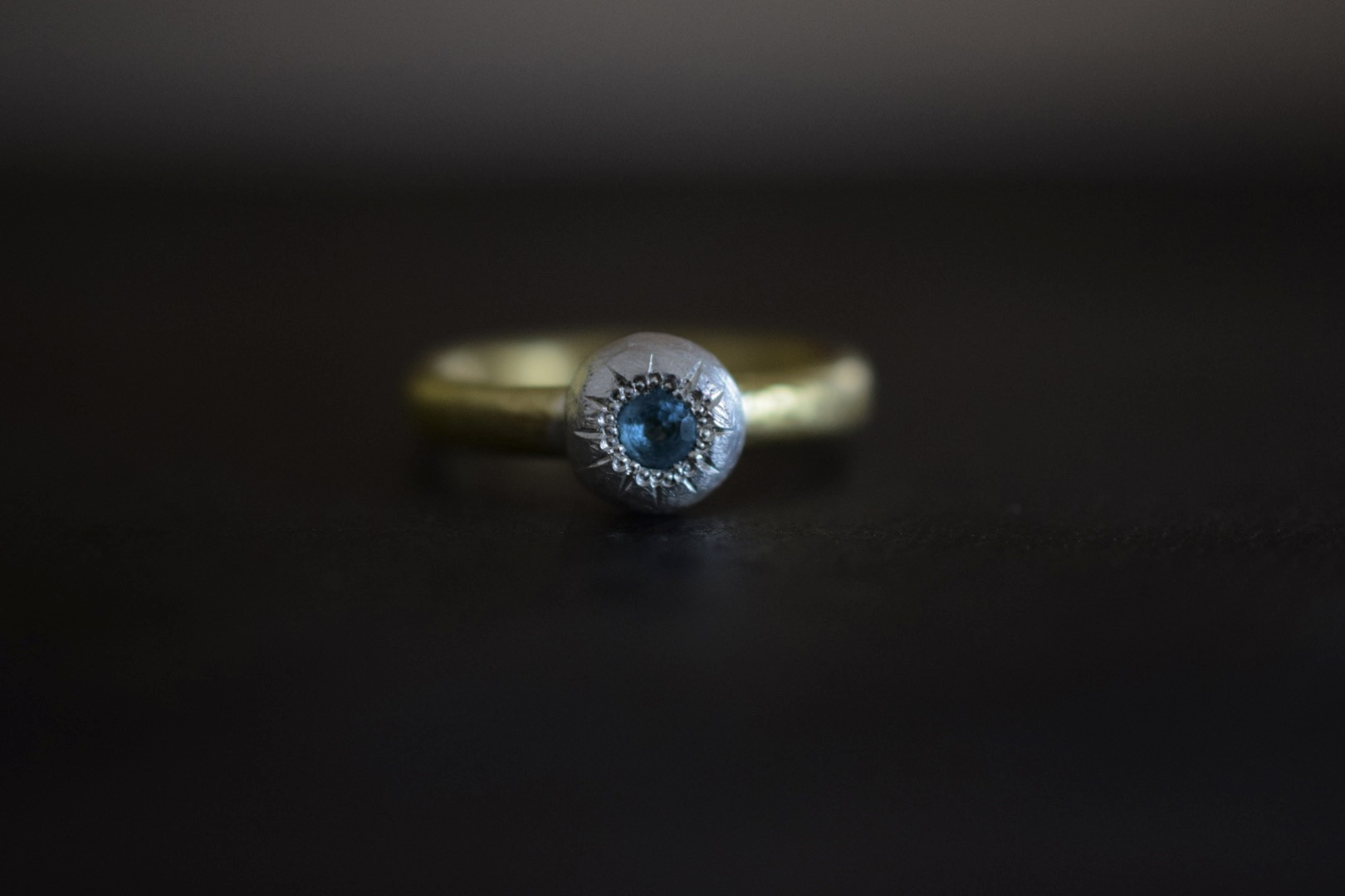 amulet ring(ブルートパーズ)