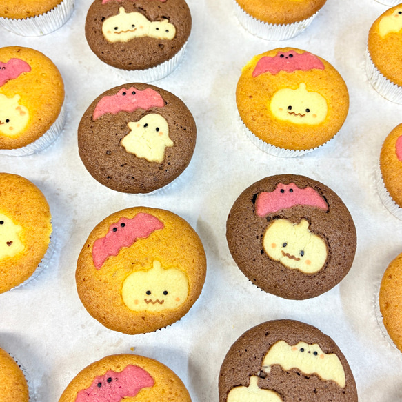 ハロウィンマドレーヌ【パルフェ】8個入り※バニラ完売のためランダムで8個 2枚目の画像