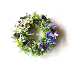 紫（パープル） リース のおすすめ人気通販｜Creema(クリーマ) 国内