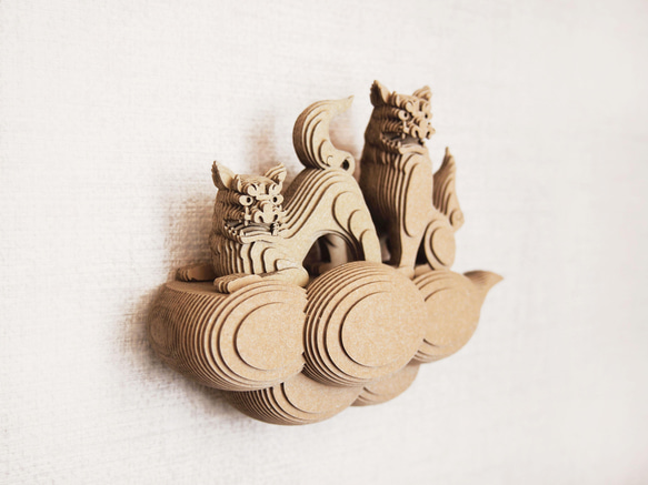 【工作キット】たなびく段々雲（壁掛け） 7枚目の画像