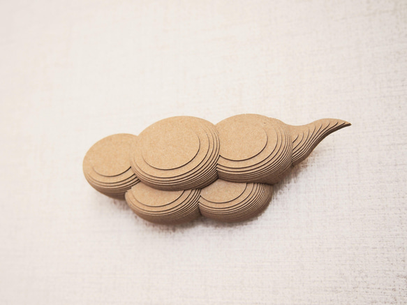 【工作キット】たなびく段々雲（壁掛け） 5枚目の画像