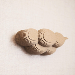 【工作キット】たなびく段々雲（壁掛け） 6枚目の画像