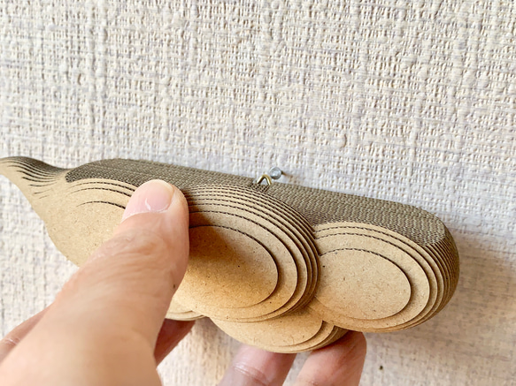 【工作キット】たなびく段々雲（壁掛け） 12枚目の画像