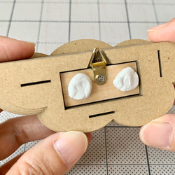 【工作キット】たなびく段々雲（壁掛け） 11枚目の画像