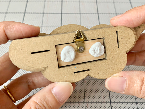 【工作キット】たなびく段々雲（壁掛け） 11枚目の画像