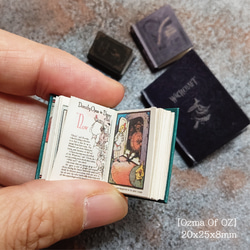 簡単豆本キット13　（魔女の本） 4枚目の画像