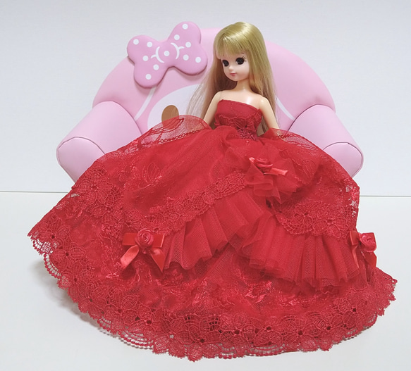 一点物♥リカちゃん服✿✿romance rose deルンルンルン✿✿ ドレス