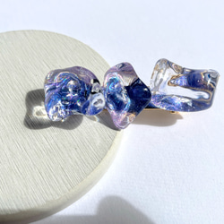 スターダスト・グリモアのヘアクリップ☆ / レジン / 水面 / 海 / 宇宙 9枚目の画像