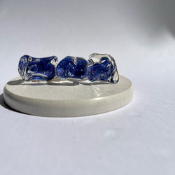 タイド・スピリットのヘアクリップ☆ / レジン / 水面 / 海 / 宇宙 7枚目の画像