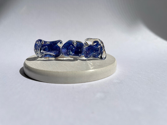 タイド・スピリットのヘアクリップ☆ / レジン / 水面 / 海 / 宇宙 7枚目の画像