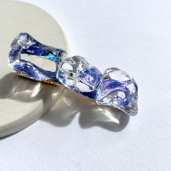 タイド・スピリットのヘアクリップ☆ / レジン / 水面 / 海 / 宇宙 3枚目の画像