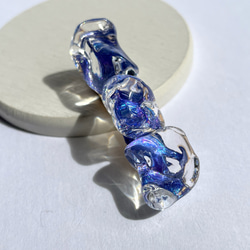 タイド・スピリットのヘアクリップ☆ / レジン / 水面 / 海 / 宇宙 1枚目の画像