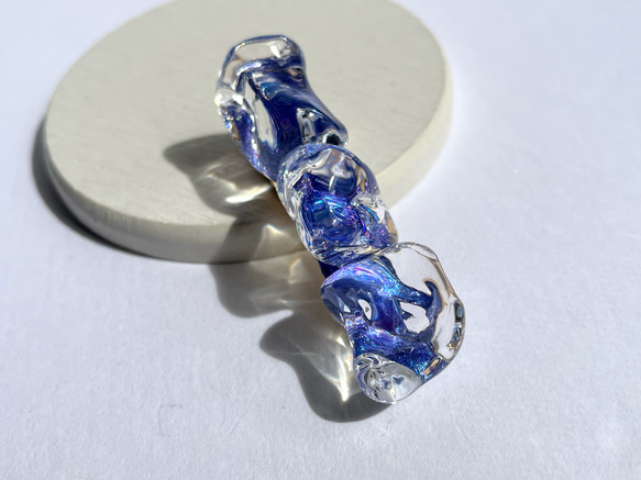 タイド・スピリットのヘアクリップ☆ / レジン / 水面 / 海 / 宇宙 1枚目の画像