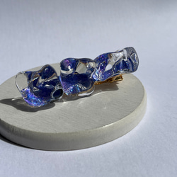 タイド・スピリットのヘアクリップ☆ / レジン / 水面 / 海 / 宇宙 6枚目の画像