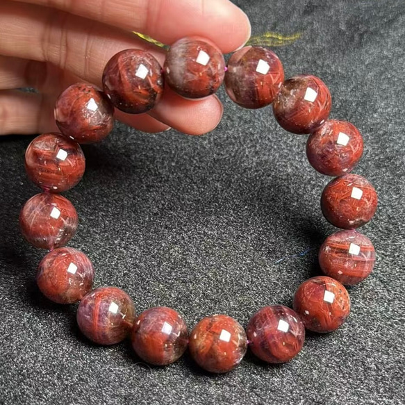 天然無処理 オーラライト23 ブレスレット 14mm ブレスレット 天然石屋