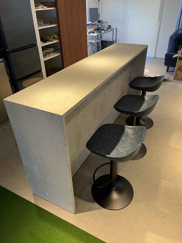 バーカウンター　受付カウンター　キッチンカウンター　アイランドカウンター 3枚目の画像