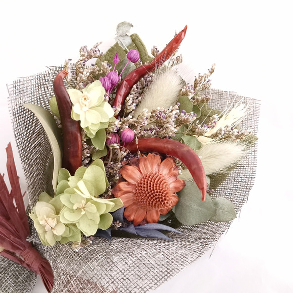 ハロウィンブーケ　魔女のかまど 9枚目の画像