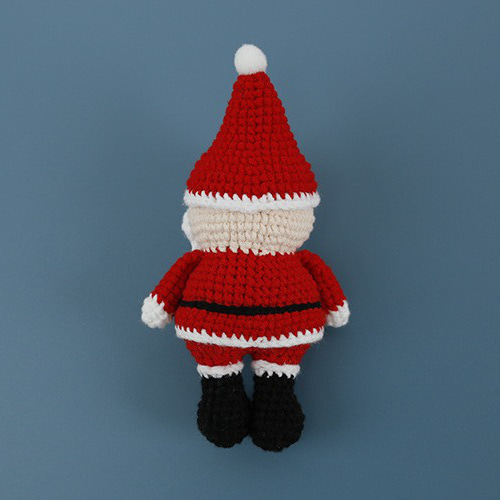 くみっきーさん専用　クリスマス❣️サンタ帽子　ドールチャーム　ハンドメイド 毛糸 手作り 編みぐるみ ニット人形 キーホルダー バッグチャーム