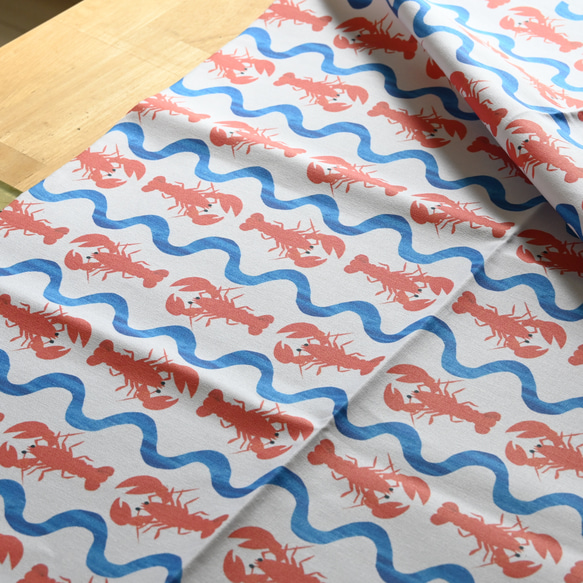 お出かけを最高に楽しく☆おちゃめなロブスターの2wayバッグ☆イタリア革で上品に 6枚目の画像