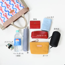 お出かけを最高に楽しく☆おちゃめなロブスターの2wayバッグ☆イタリア革で上品に 17枚目の画像
