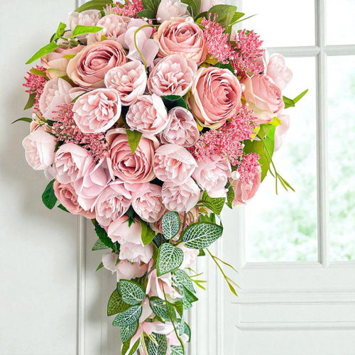 キャスケードリース クリスマス インテリア 光触媒加工 玄関リース 造花 ギフト キャスケードリース クリスマス インテリア 光触媒加工 玄関