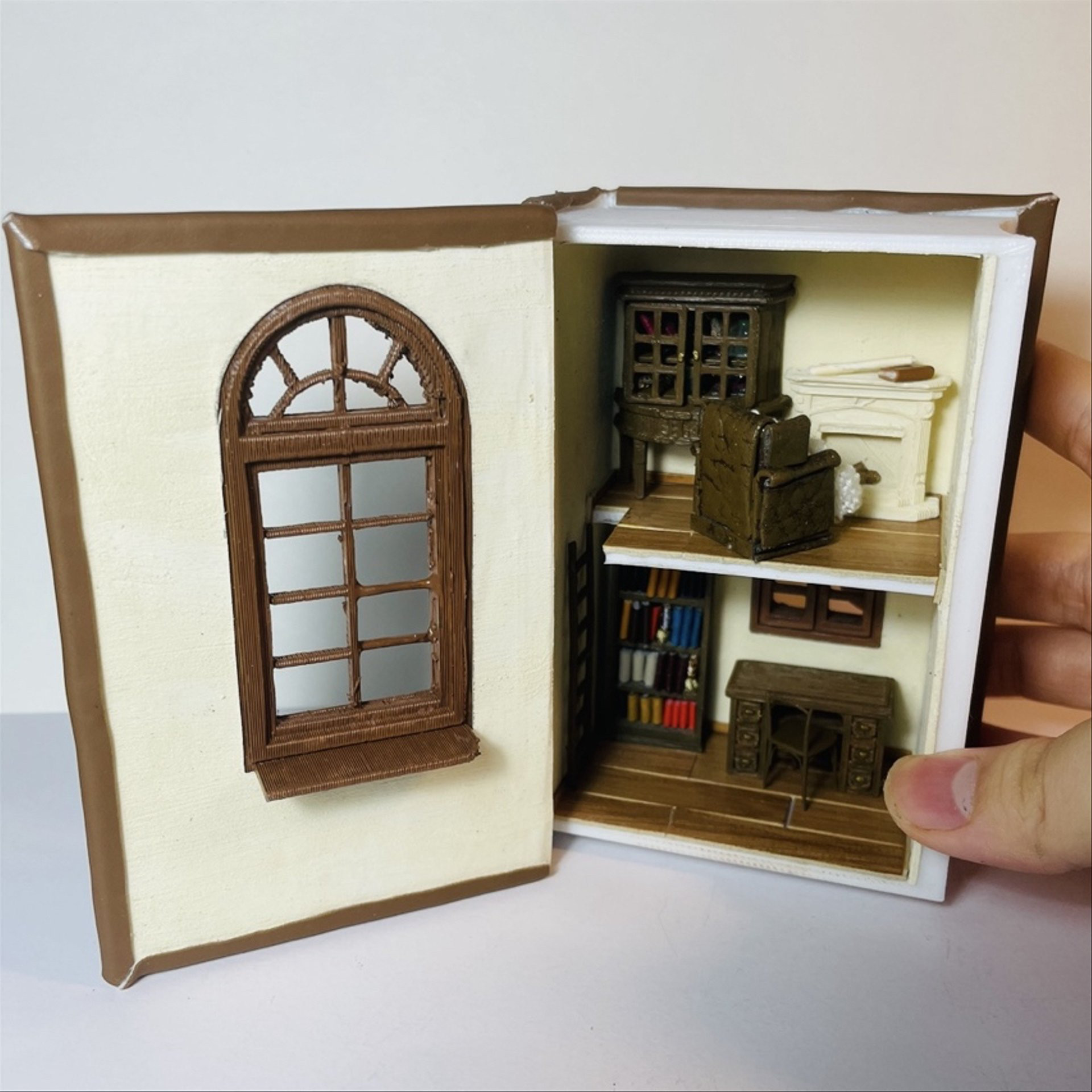 本の家　ドールハウス　 家具セット　1/48スケール