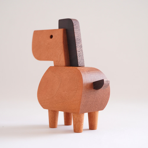 干支の置物 2026『午』（飾り台なし） その他置物 木工房 福ひで 通販