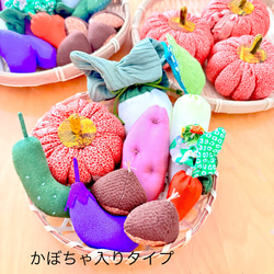 ちりめん⭐︎秋のお野菜たち(夏冬野菜も混じってます) 9枚目の画像