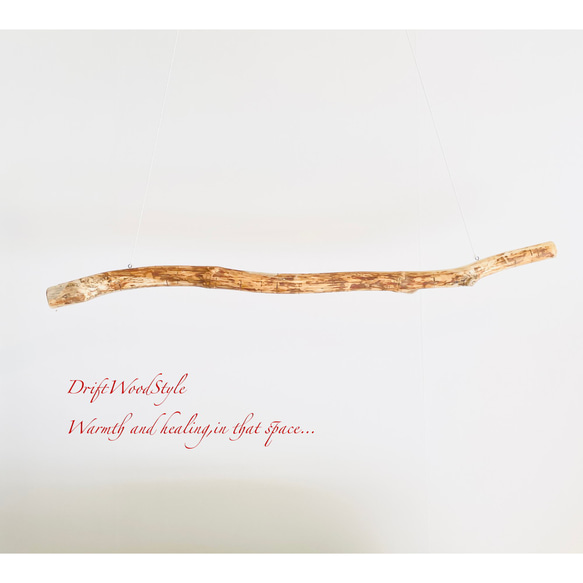 130ｃｍサイズの無骨で太い大型流木のハンガーラック 北欧 衣装掛 ハンギング ハンガーポール N2 7枚目の画像