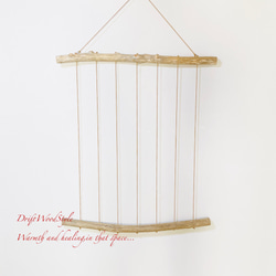 流木インテリア 壁一面に写真を飾れる大サイズのフォトディスプレイ 流木 写真ハンガー ウォールデコ 壁掛け N16 5枚目の画像