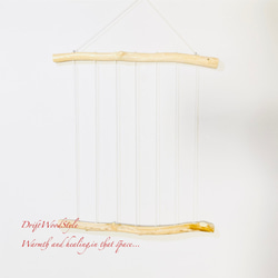 流木インテリア 壁一面に写真を飾れる大サイズのフォトディスプレイ 流木 写真ハンガー ウォールデコ 壁掛け N17 5枚目の画像