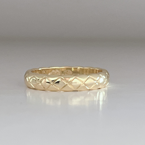 キルティングリング YG/WG/RG 3色展開 18kgf ココクラッシュ スモール  