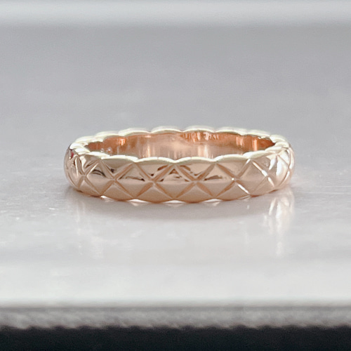 キルティングリング YG/WG/RG 3色展開 18kgf ココクラッシュ スモール  