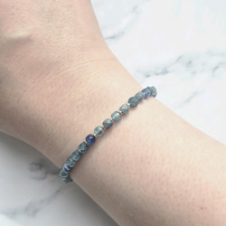 【再販】マルチカラーカイヤナイトのブレスレット　＼不器用さんでも安心、ストレスゼロのワンタッチ装着！／ 5枚目の画像