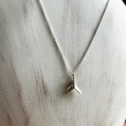 クジラのしっぽ◇鯨の尻尾◇シルバーペンダント◇Whale's tail Silver Pendant 11枚目の画像