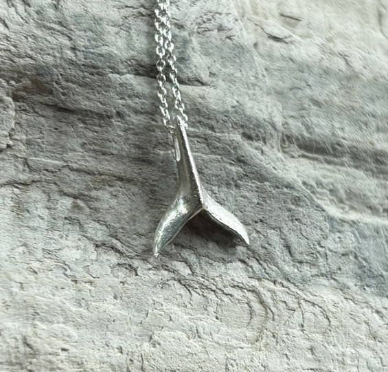 クジラのしっぽ◇鯨の尻尾◇シルバーペンダント◇Whale's tail Silver Pendant