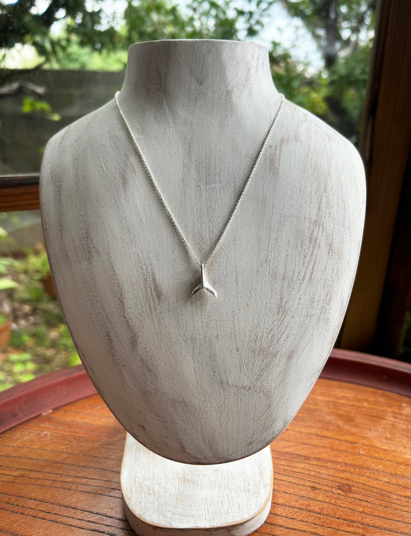 クジラのしっぽ◇鯨の尻尾◇シルバーペンダント◇Whale's tail Silver Pendant 12枚目の画像