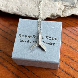 クジラのしっぽ◇鯨の尻尾◇シルバーペンダント◇Whale's tail Silver Pendant 20枚目の画像