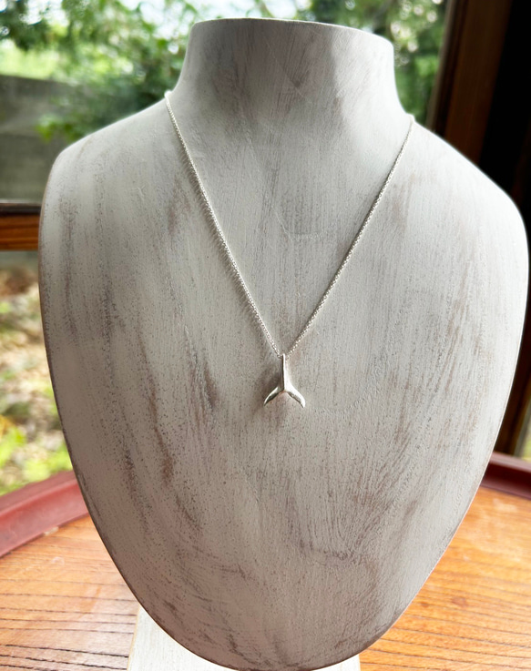 クジラのしっぽ◇鯨の尻尾◇シルバーペンダント◇Whale's tail Silver Pendant 8枚目の画像