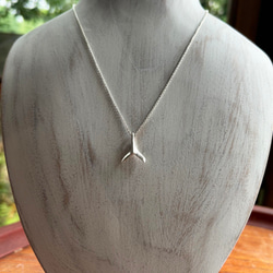 クジラのしっぽ◇鯨の尻尾◇シルバーペンダント◇Whale's tail Silver Pendant 7枚目の画像