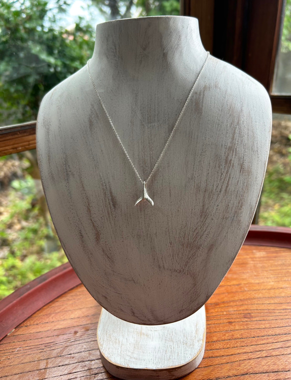 クジラのしっぽ◇鯨の尻尾◇シルバーペンダント◇Whale's tail Silver Pendant 13枚目の画像