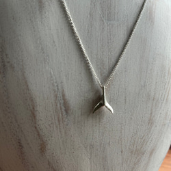 クジラのしっぽ◇鯨の尻尾◇シルバーペンダント◇Whale's tail Silver Pendant 10枚目の画像