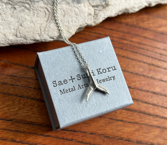 クジラのしっぽ◇鯨の尻尾◇シルバーペンダント◇Whale's tail Silver Pendant 19枚目の画像