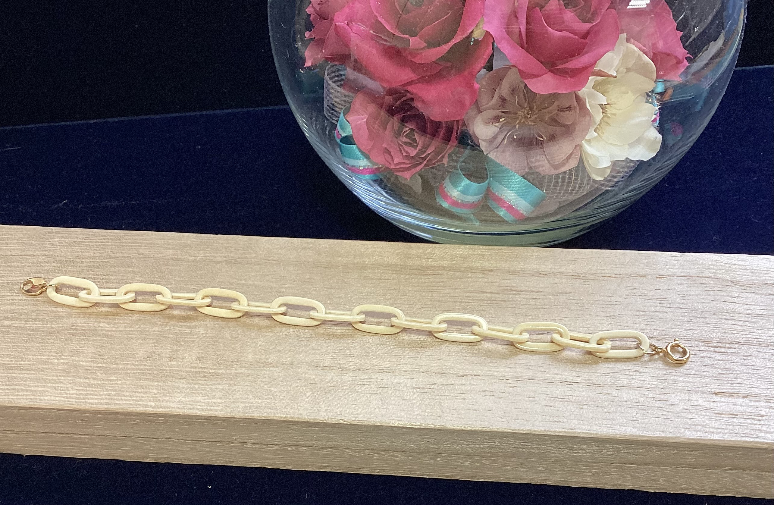 ☆本象牙ブレスレット　※A-46