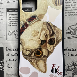 ペットの似顔絵ボード大とiPhoneグリップケースのセット 7枚目の画像