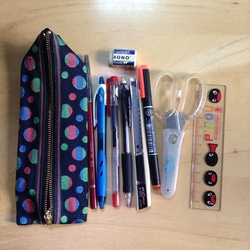 畳縁　笔盒　日式　摺紙鶴　吉祥圖案　黑金 第4張的照片